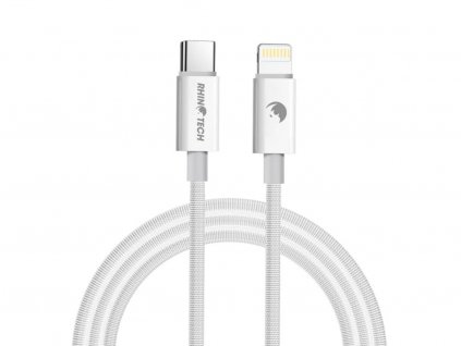 Nylonový nabíjecí lightning kabel s koncovkou USB C 1