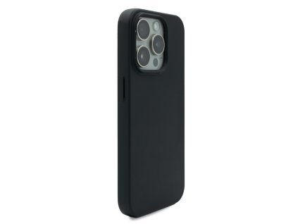 Silikonový kryt na iPhone 15 Pro Max Černý
