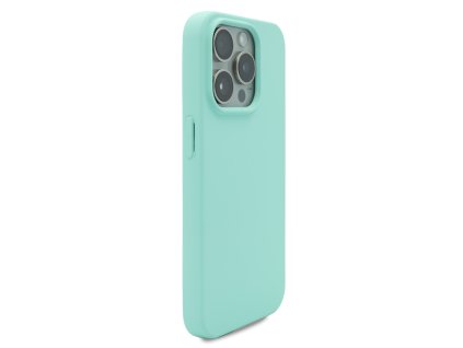 Silikonový kryt na iPhone 15 Pro Max Azurový