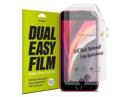 1143 ringke dual easy film 2x ochranna folie pro apple iphone 7 8 se 2020 se 2022