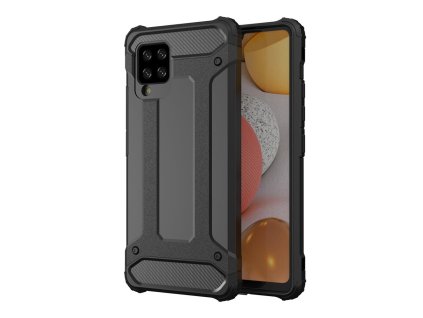 eng pl Hybrid Armor Case Tough Rugged Cover for Samsung Galaxy A42 5G black 63847 1