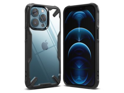 eng pl Ringke Fusion X durable PC Case with TPU Bumper for iPhone 13 Pro Max black FX555E55 76588 1