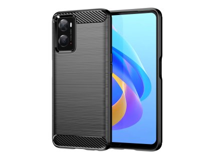 eng pl Carbon Case Flexible TPU Cover for Oppo A76 Oppo A36 Realme 9i black 91577 1