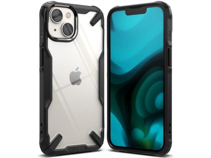 eng pl Ringke Fusion X Design case armored cover with frame for iPhone 14 black FX635E55 107890 1
