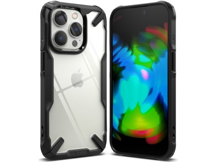 eng pl Ringke Fusion X Design case armored cover with frame for iPhone 14 Pro black FX643E55 107861 1