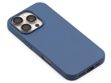 Silikonový kryt s MagSafe na iPhone 16 Pro Max Modrý 1