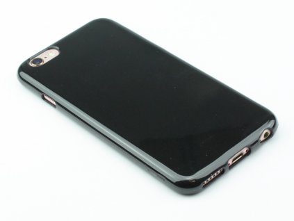Pevný Gumový kryt pro iPhone 6, iPhone 6s Černý