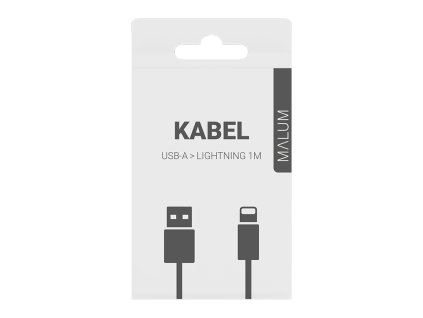 Nabíjecí kabel USB A na Lightning MALUM