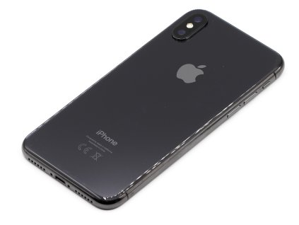 Zadní kryt na iPhone X Černý (Stav B)
