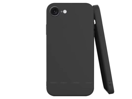 Silikonový kryt na iPhone SE 2025 Černý