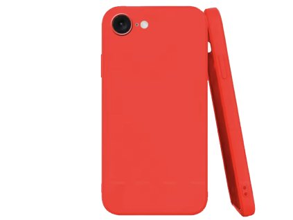 Silikonový kryt na iPhone SE 2025 Červený