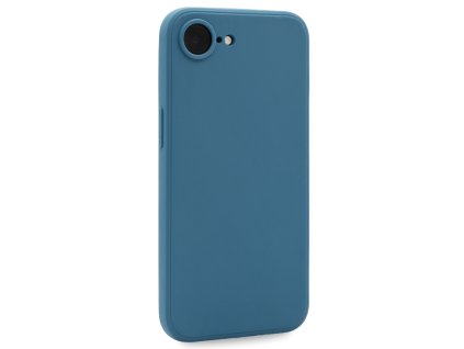Silikonový kryt na iPhone 16e Modrý