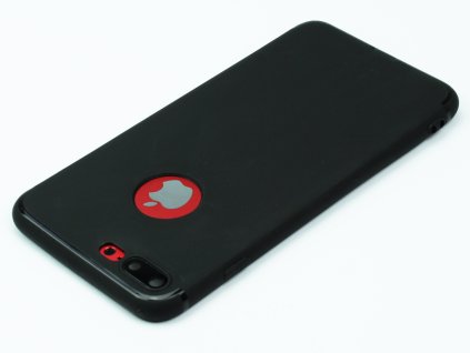 Gumový, Matný kryt na iPhone 7 Plus, 8 Plus Černé
