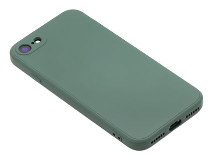 Silikonový kryt na iPhone 7,8 a SE 2020 2022 Tmavě zelený 1