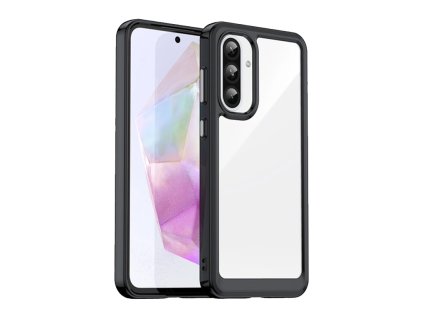 Outer Space kryt pro Samsung Galaxy A26 5G – černý s gelovým rámem
