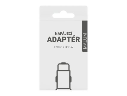 Autonabíječka, USB-C a USB-A (20W) - MALUM