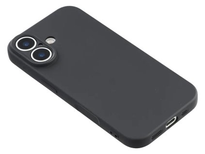 TPU Gumový obal pro iPhone 17 Černý