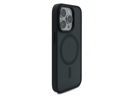 Černý kryt s MagSafe na iPhone 15 Pro