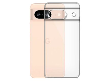 TRANSPARENT Gumový obal pro Google Pixel 8a