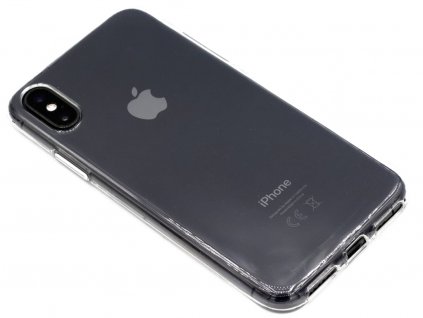 Gumový obal na iPhone X,XS Průhledný 1