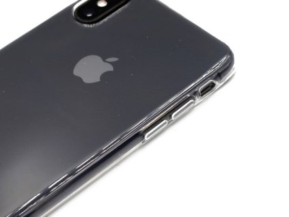 Pruhledny gumovy kryt na iPhone X,XS,XS Max