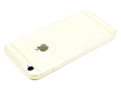 Třpytkový Gumový kryt pro iPhone 6, iPhone 6S Žlutý