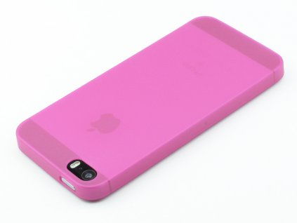 Tenký Plastový kryt na iPhone 5,5s,SE Růžový