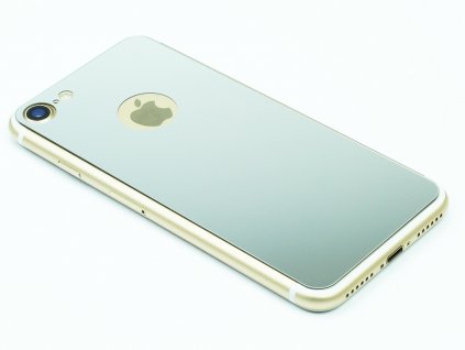 Barevné Tvrzené sklo pro iPhone 7,8 na přední i zadní část Stříbrné 1