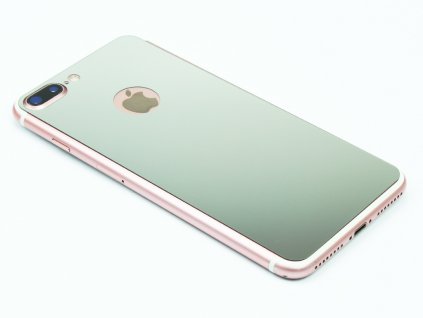 Barevné Tvrzené sklo pro iPhone 7,8 PLUS Stříbrné