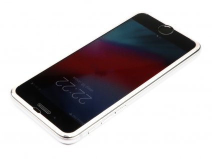 3D Tvrzené sklo s hliníkovým rámečkem iPhone 6,6s,7,8 Zlaté 1