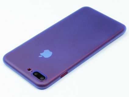 Tenký Plastový kryt pro iPhone 7 Plus, iPhone 8 Plus Modrý