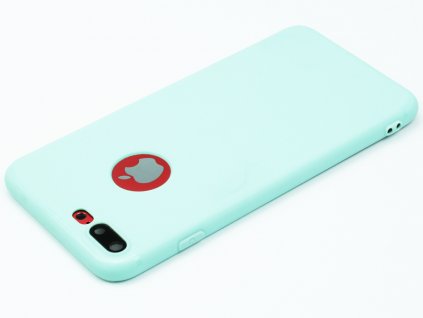Gumový, Matný kryt na iPhone 7 Plus, 8 Plus Mentolový