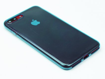 Pevný, Gumový kryt na iPhone 7 Plus, iPhone 8 Plus Modrý