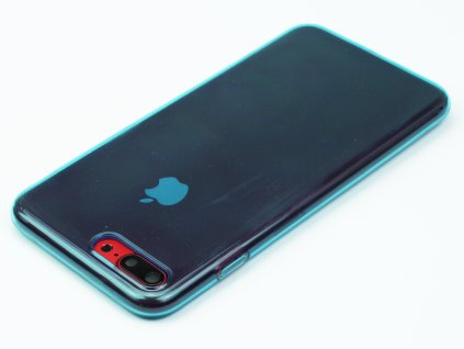 Pevný, Gumový kryt na iPhone 7 Plus, iPhone 8 Plus Modrý