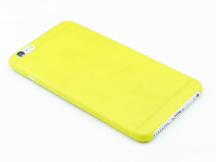 Tenký Plastový kryt pro iPhone 6 Plus, 6s Plus Žlutý