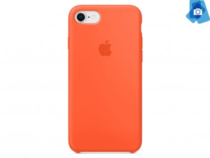 Silikonový kryt na Apple iPhone 7,8 Oranžový