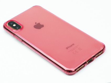 Gumové pouzdro Cellularline pro iPhone X,XS Růžové