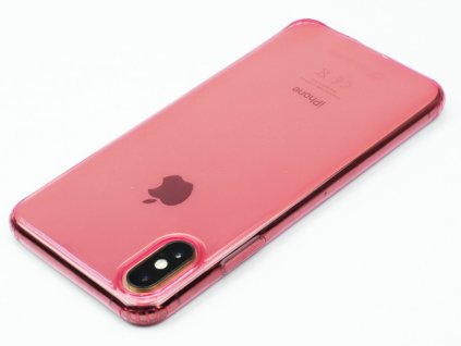 Gumové pouzdro Cellularline pro iPhone X Růžové