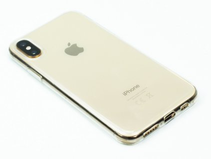 Průhledný Gumový kryt iPhone XS MAX