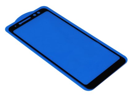 3D Tvrzené sklo Samsung Galaxy A8 (2018) PREMIUM Bílé