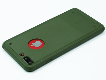 Gumový obal Baseus shield pro iPhone 7 Plus, 8 Plus Zelený