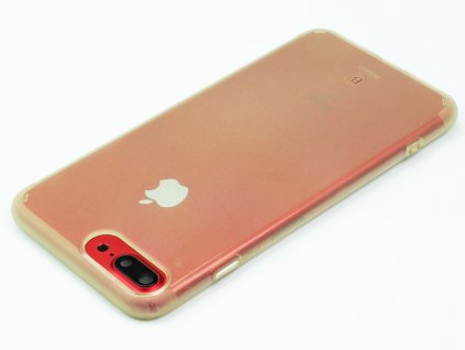 Gumový obal Baseus Simple Series pro iPhone 7 Plus, 8 Plus Průhledný
