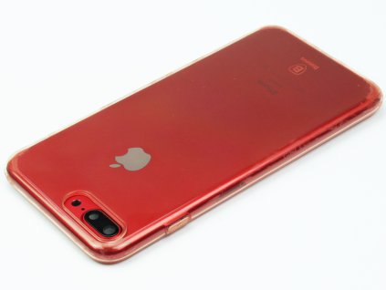 Gumový obal Baseus Simple Series pro iPhone 7 Plus, 8 Plus Růžový