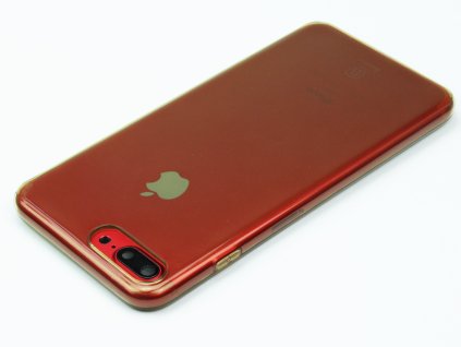 Gumový obal Baseus Simple Series pro iPhone 7 Plus, 8 Plus Zlatý