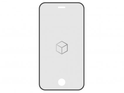 3D tvrzené sklo na iPhone 6,6s,7,8 Plus - CLASSIC - Bílé
