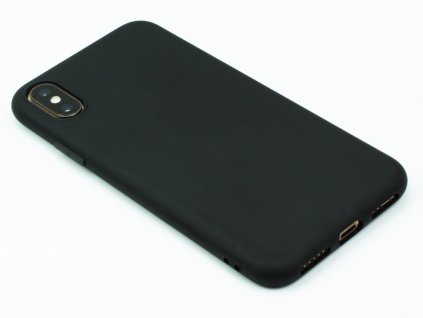 TPU Gumový kryt pro iPhone X,XS Černý