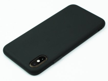 TPU Gumový kryt pro iPhone X,XS Černý
