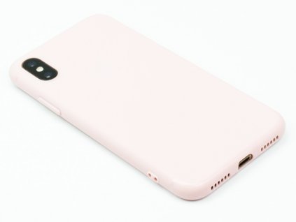 TPU Gumový kryt pro iPhone X,XS Růžový