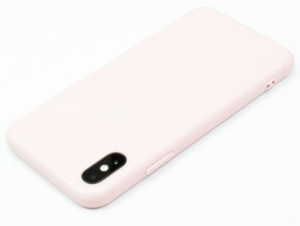 TPU Gumový kryt pro iPhone XS Max - Růžový