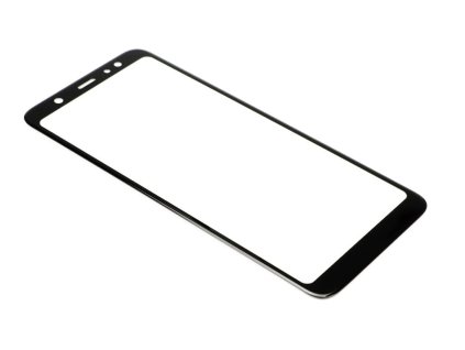 3D Tvrzené sklo pro Samsung Galaxy A6 Plus (2018) PREMIUM Černé